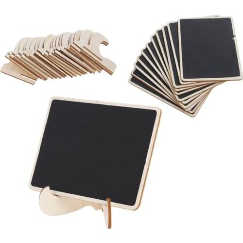 12 Mini Blackboard Place Card Holder Easel Wedding Party Chalkboard Table Number