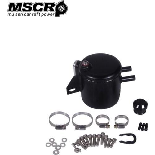 MSCRP Auto Universal Oil Catch Can Tank for VAG 2.0TFSI Engines Fuel Tank Universal EA888 MSCRP-YX01322