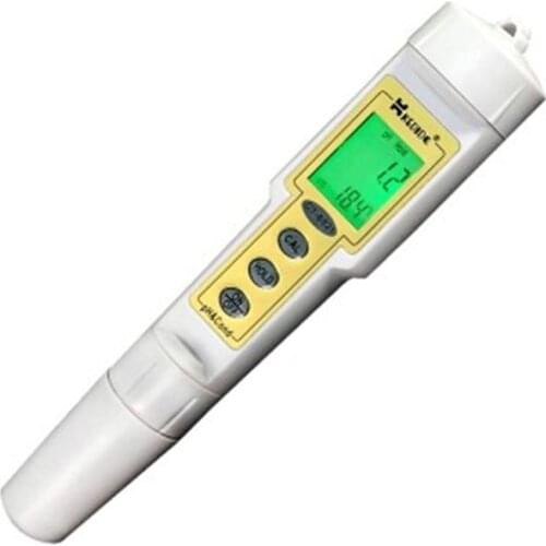 Digital PH Conductivity Meter 0.0-199.9us/cm Cond 0.0-14.0pH Tester Chemical Industry Biochemical Water PH&Cond Value Monitor