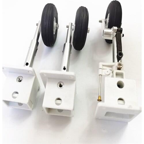 Fixed Shock Absorbing Landing Gear for DIY RC Jet Aircraft Plane Model