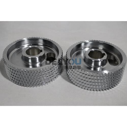 Woodworking machinery fittings four side planing steel wheel steel wheel feeding wheel 140*35*50mm woodworking planer parts