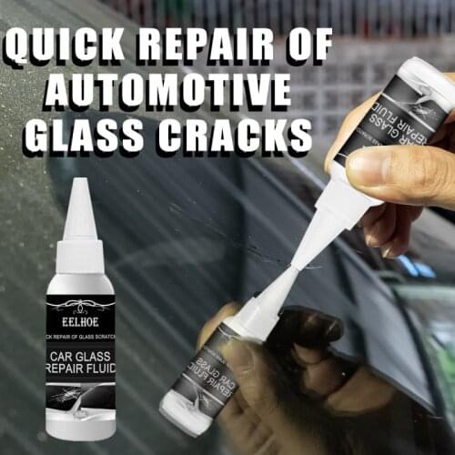 Car Windshield Repair Glue Adhesives DIY Window Cracked Glass Repair Recover Kit Auto Glass Scratch Crack Restore Tool