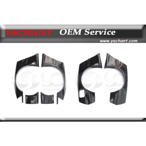 FRP Fiber Glass Body Kit Front & Rear Fender Kit 6Pcs Fit For 92-99 E36 Coupe PD RB Style Over Fender Flare