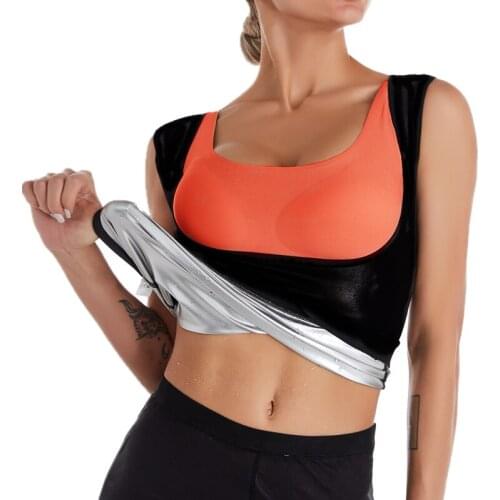 Body Shaper Sauna Sweat Vest Tank Tops Waist Trainer Slimming Shirt Fitness Corset Tops Workout Thermo Modelling Strap Shapewear