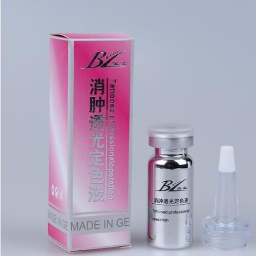2pcs/lot Permanent Makeup Eyebrow Fixed-line Agent Tattoo Colors Operation Repairing Cream Eyebrow Lips Assistence