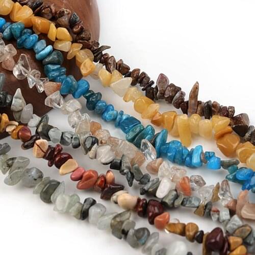 Natural Stone Beads Amazonite Agates 5-8mm Irregular Freeform Chip Gravel Beads Natural Agates Beads For Jewelry Making