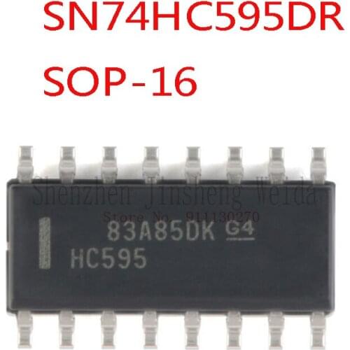 74HC595D SOP-16 74HC595 SOP SN74HC595DR SMD new and original IC