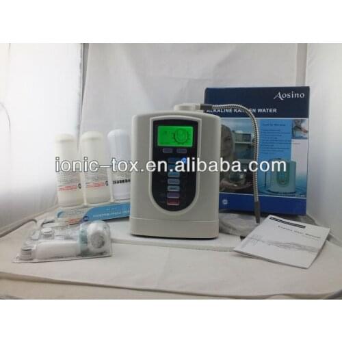 One whole set water ionizer model WTH-803,3pcs prefilter ,2PP filter and one carton filter