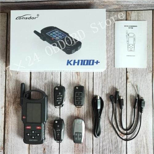 Original Lonsdor KH100+ KH100 Pro Remote Maker Key Programmer Chip Copy/Generate /Identify Only Support English