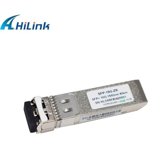 SFP Transceiver 10G-SFP-ZR-80km SFP+ 10G Duplex LC 1550nm For FTTX