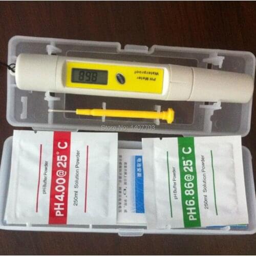 Waterproof ph meter tester 0.01pH