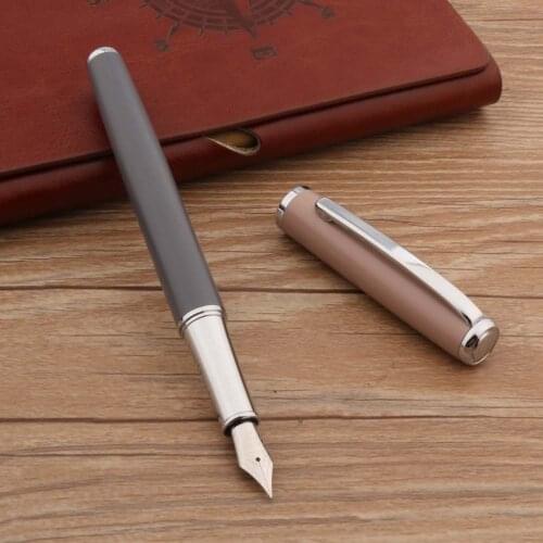 High Quality Brand Morandi Fountain Pen Color Contrast Winter Gray School Student Office Gifts Stationery