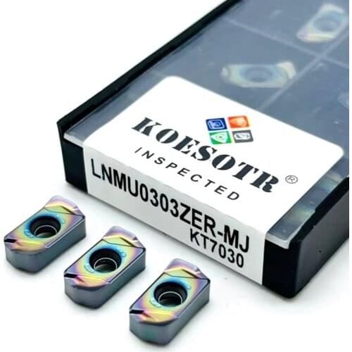LNMU0303ZER-MJ high-performance fast-feed milling insert carbide tool LNMU 0303 hardened steel stainless steel turning tool