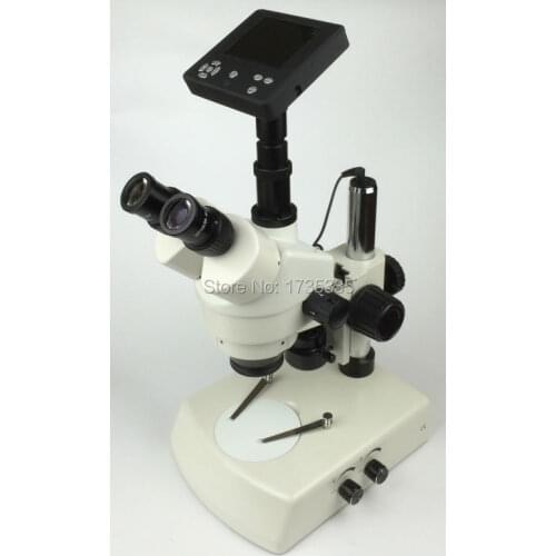LCD sterescope, trinocular stereoscope with microscope smart pad monitor scopepad-LX50, for industry and material