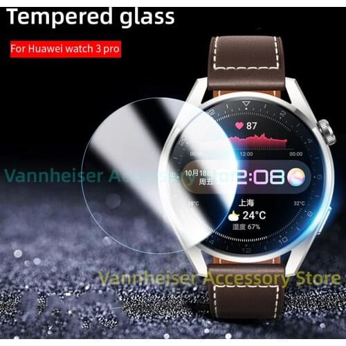 1/3/5pcs Tempered Glass For Huawei Watch 3 Pro Screen Protector Smart Watch Film Guard Cover For Huawei Watch 3 Pro Protective