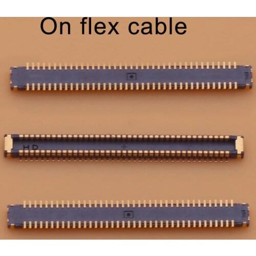 50Pcs USB Charging Dock Port FPC Connector For Samsung Galaxy A31 A315 A315F A41 A415 A415F A80 A805 A805F Plug On Board 78Pin
