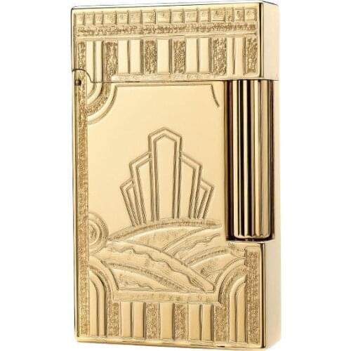 100% brand new made in China retro original cute DuPont bright sound lighter windproof cigarette lighter
