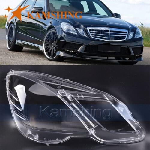 CAPQX For Mercedes-Benz E-class W212 E200 E260 E300 E350 09-12 Front Headlight Head Lamp Cover Lampshade Lampcover Lamp Shell