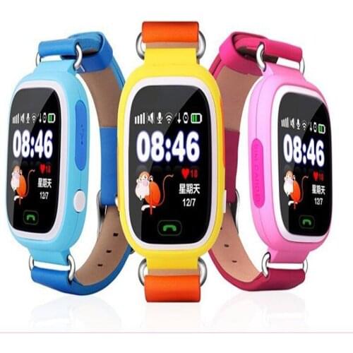 Childs Smart Watch With GPS Tracker For Safety Kids GPS smart Watch Q60