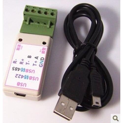 DYKB USB to 485 / 422 RS422 / RS485 Serial Converter Adapter ch340T Chip with LED Indicator With TVS surge protection