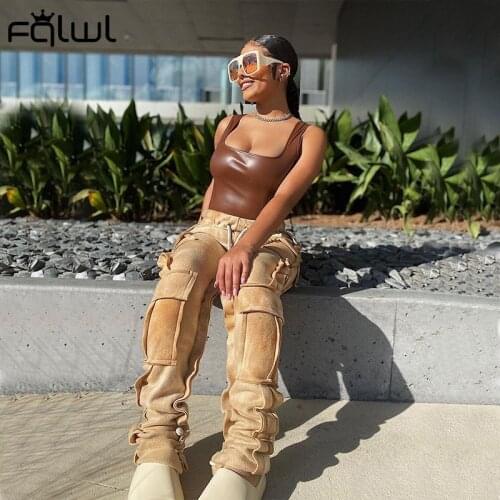 Женские брюки карго FQLWL China At AliExpress