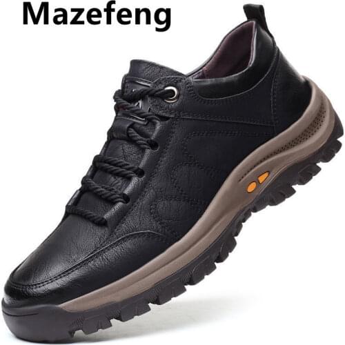 Leather Men Shoes Luxury Brand England Trend Casual Shoes Men Sneakers Italian Breathable Leisure Male Footwear Chaussure Homme