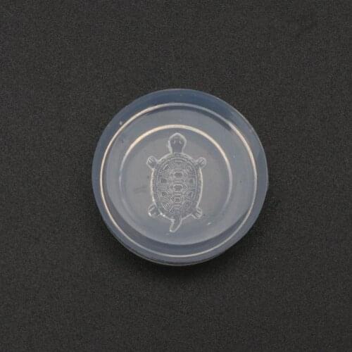 Cute Mini Size Money Turtle Pendant Molds Slilcone UV Resin Molds Jewelry Tools
