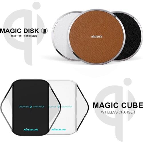 NILLKIN Magic Charger qi wireless charger For samsung s9 s8 s8 plus note 8 for iPhone XS/XS Max/ X 8 8 Plus qi wireless charging