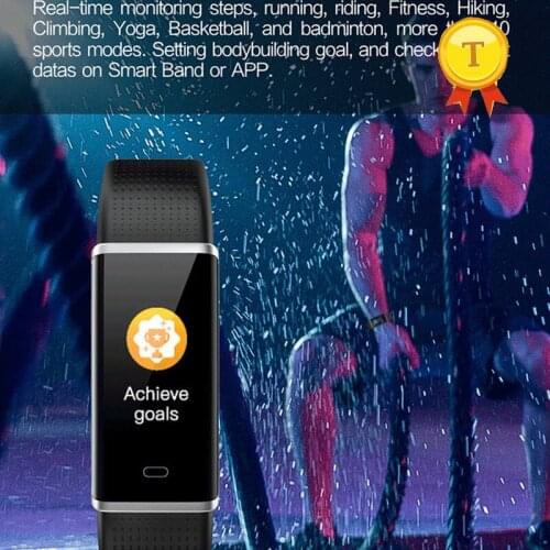 2018 new Fitness Tracker Band Smart Band Call Reminder Smart Wristband Heart Rate Bracelet with Remote Camera long time standby