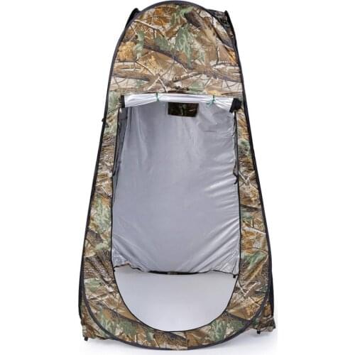 Portable Privacy Shower Toilet Camping Pop up Tent Dressing Tent/photography Tent Camouflage/uv Function Outdoor Aluminum