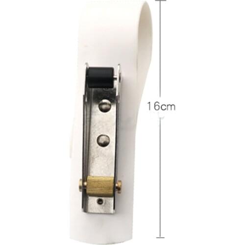 Boat Marine Adjustable White Fender Holder Strap Adjusts 6.3 Inch Length
