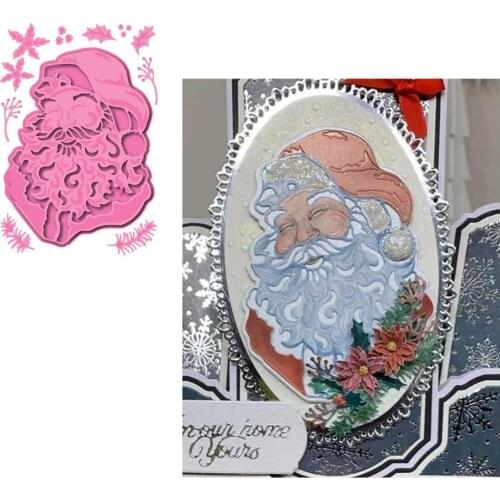 Christmas Father Metal Cutting Die Scrapbook Embossed Paper Card Album Craft Template Cut Die Stencils New for 2021 Arrive