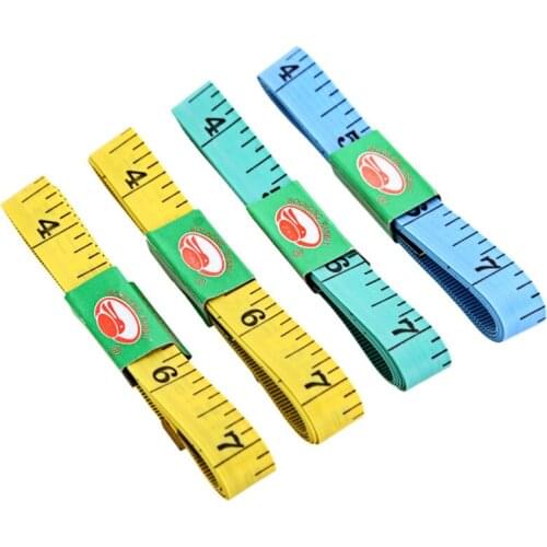 Tape Measure Body Measuring Ruler Tailor Measure Soft Flat 60Inch 1.5M Sewing Ruler Tape Office Supplies