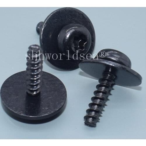 Shhworldsea Free Shipping 100PCS Metal Screw For Ford Car Metal Fastener Auto Metal Clips