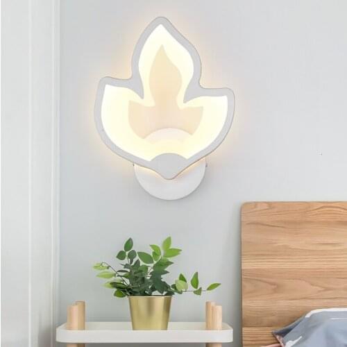 Nordic Vintage Loft Wood LED Wall Lamp Bedroom Bedside Wall Lights Aisle Corridor Hotel 110-240V Decoration Lights & Lighting