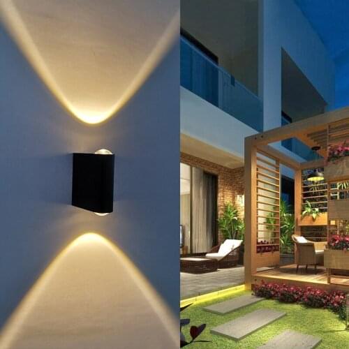 4W LED Wall Lamp Aluminum Bedside Sconces Living Room Study Stairs Indoor 110V 220V Lighting Fixture Hotel Aisle Decor light