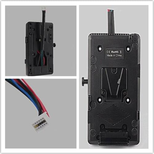 V-Mount V-Lock Supply Battery Plate Adapter for Blackmagic Design URSA/ URSA Mini 4K/ URSA Mini 4.6K/ URSA Mini Pro Camcorder