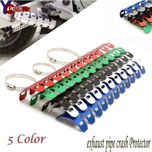 CNC Motorcycle Exhaust Muffler Pipe Heat Shield Cover Guard For BMW r1200gs lc s1000rr gs1200 adventure f800 gs r1200gs s1000xr