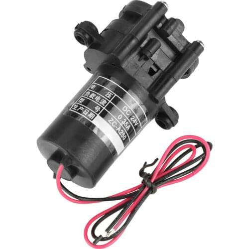 ZC-A250 Gear Water Pump DC24V Mini Self-priming Corrosion-Resistant Plastic Gear Water Pump