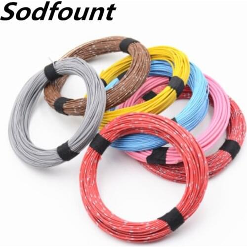 0.3/0.5/0.85/1.25/1.5/2/3mm² Copper wire PVC 12/24V High temperature resistant car wire car thin leather wire flower point wire