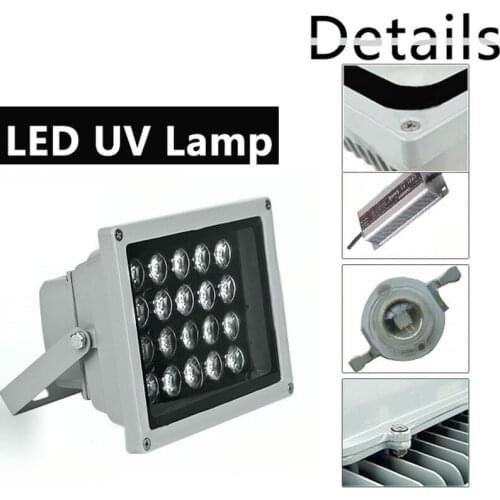 20 LEDS 20W fast curing UV glue light lamp for LOCA glue dryer and LCD refurbish