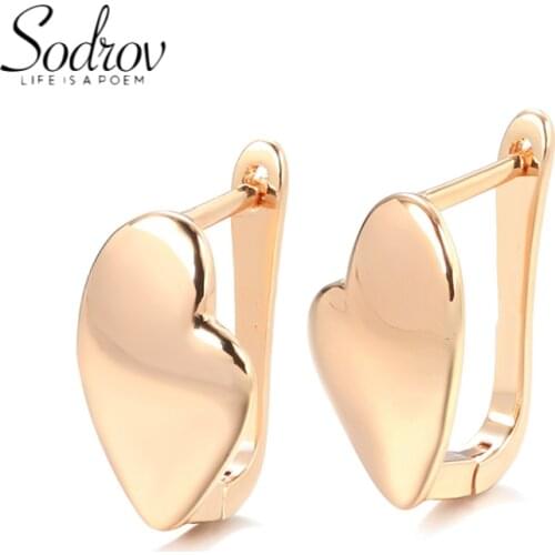 2021 Trend earrings Rose Gold earrings for women jewelry dangle earrings korean heart earings cute earrings statement earrings