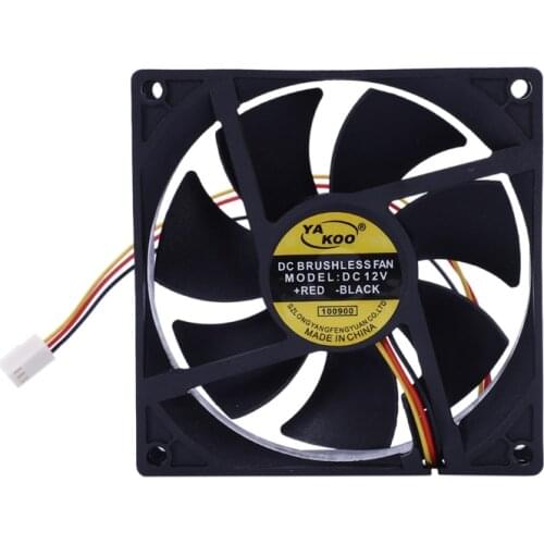 3 Pin 90mm 25mm Cooler Fan Heatsink Cooling Radiator For Computer PC CPU 12V