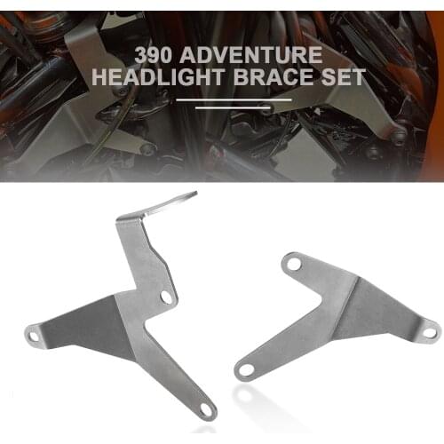 For 390 ADV 390 Adventure R S 390ADVENTURE 2019 2020 2021 Motorcycle Accessories Headlight reinforcement bracket Neck Brace Set