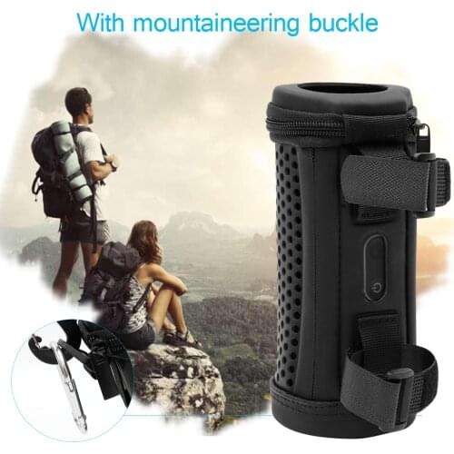 Travel Portable Protective Carrying Case Storage Bag Hard Shell Bag Hollow Protective Carrying Case Bag for JBL Flip 5