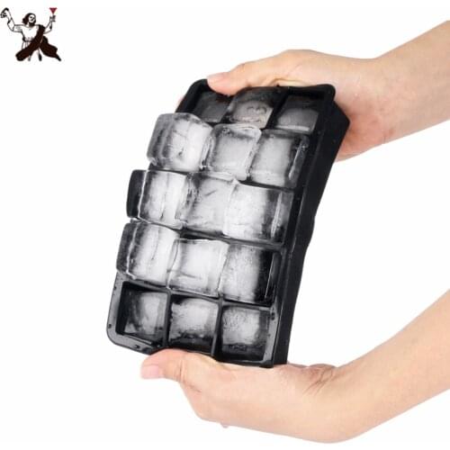 15 Grids Ice Mold Silicone Ice Cube Tray Mould Shape Ball Small Ice Cube Mold Square Shape Silicone Ice Cubes Maker Barware