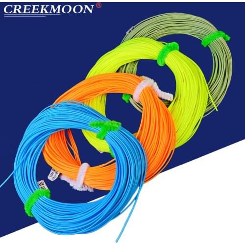 100FT Weight Forward Fly Fishing Line WF-2F/3F/4F/5F/6F/7F/8F Fly Lines 3 Colors Floating Sea Fishing Line