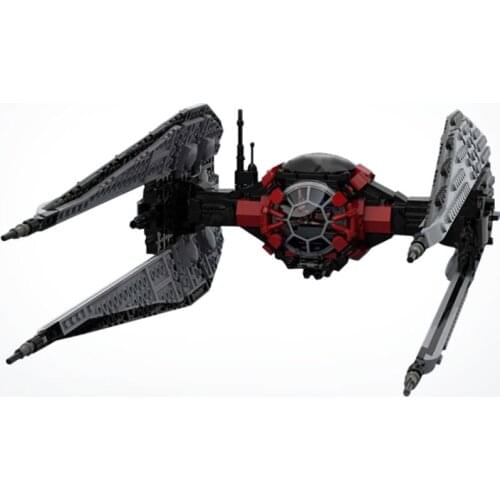 MOC-34882 TIE Modified Interceptor Model Star Series Wars Buidling Blocks Movie Collection Kids Bricks Toys Christmas Gifts