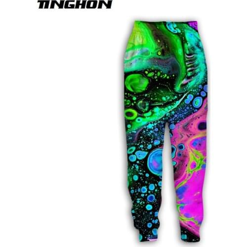 Fashion Trippy Hoodie Psychedelic swirl of vibrant colors 3D Printed Men Joggers Pants Streetwear Unisex Casual Sweatpants