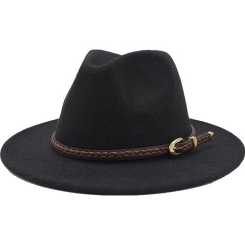 Mens hat Womens cap Jazz Europe and America summer fedoras Wool felt summer spring beach winter women sun2021fashion new Women